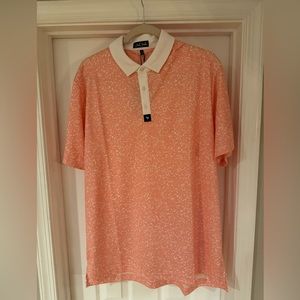 NWT Bad Birdie “Cream” Polo